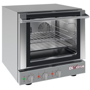 Cuptor electric cu convecție, 4x 460x340 mm + salamandră