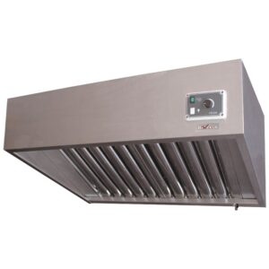 Hotă completă, (9/9-2500 M3/h) 120 Pa, variator, 4 filtre