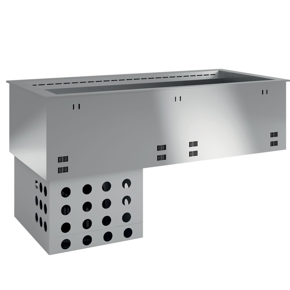 Element chiuvetă refrigerat, ventilat 4x GN 1/1