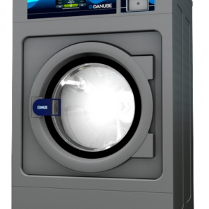 Mașină de spălat industrială (centrifugare normală, încălzire cu abur) | 18 kg, Factor G 200 | self-service (kit monedier inclus)