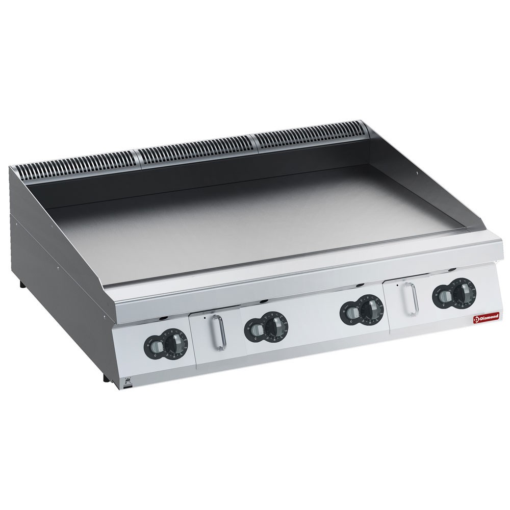 Plită electrică netedă HP, crom nitro -TOP-