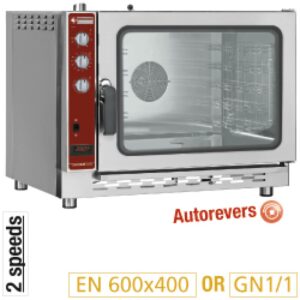 Cuptor cu convecție pe gaz 5xEN(GN), umidificator automat