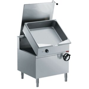 Tigaie electrică automată cu răsturnare, cuvă "Duomat" 80 litri, pe dulap