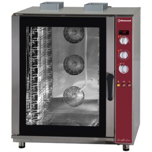 Cuptor cu convecție pe gaz, 11x EN(GN), umidificator automat