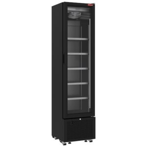 Vitrină frigorifică pozitivă 221 litri NEGRU