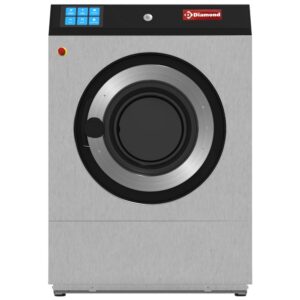 Mașină de spălat cu etanșare "oțel inoxidabil" 23 kg, cu TOUCH SCREEN