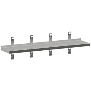 Etajeră de perete cu 4 console și 4 montanți