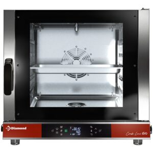 Cuptor electric, TOUCH/DIGIT abur/convecție, 5x GN 1/1 - AUTO-CURĂȚARE