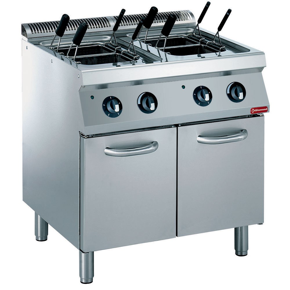 Fiertor de paste electric, 2x 24,5 litri, de blat, fără coș
