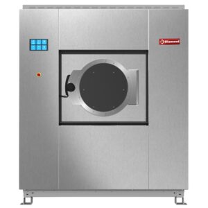 Mașină de spălat industrială cu super centrifugare, 40 kg "stainless steel"