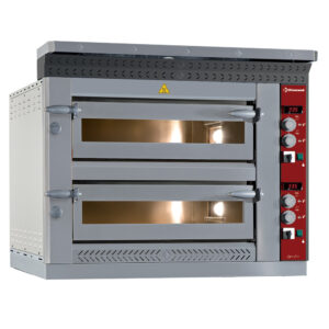 Cuptor electric, 2 camere, 2x 4 pizza Ø 350 mm