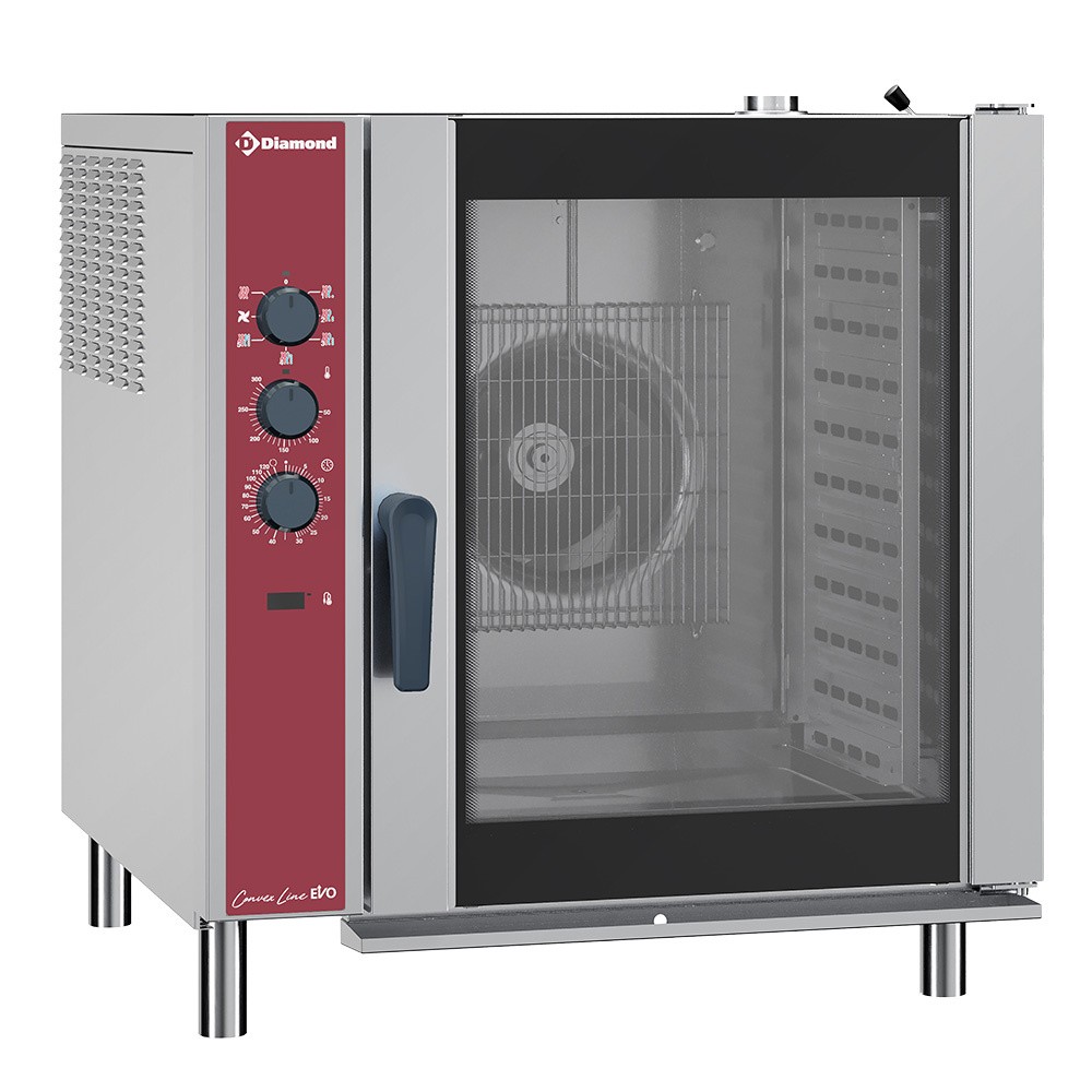 Cuptor electric cu convecție 10x GN 1/1, umidificator automat