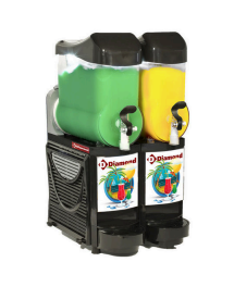 Mașină/distribuitor de granita și sorbet - 2x 10 litri