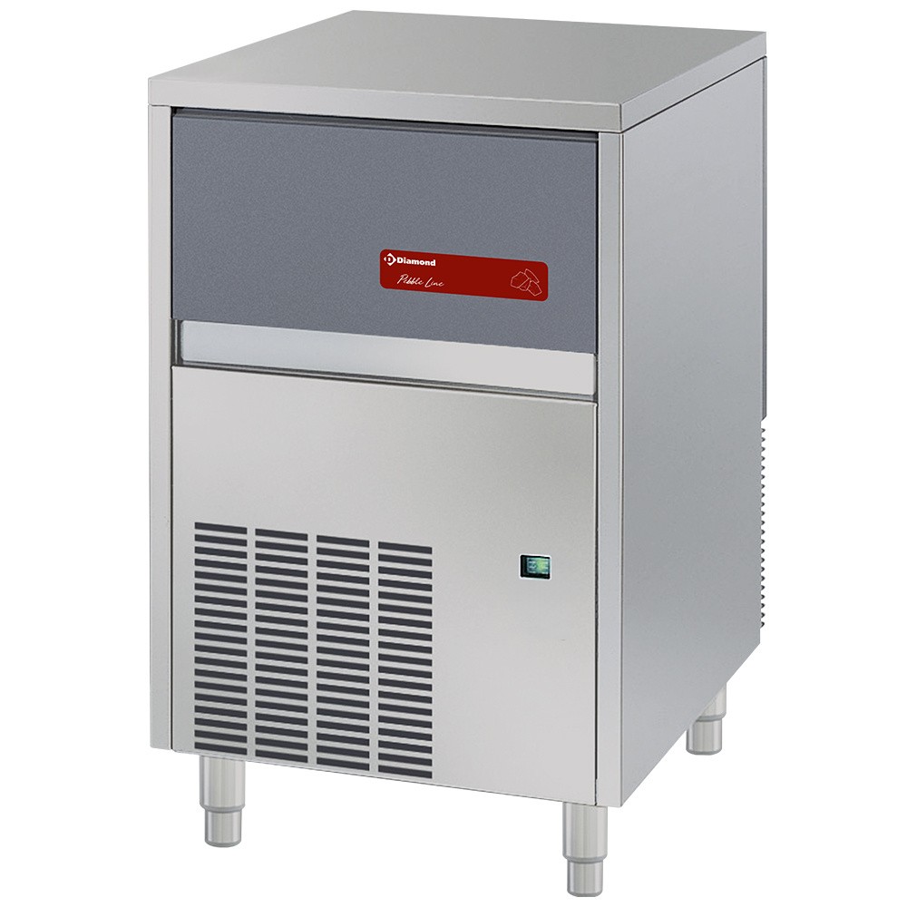 Mașină de făcut gheață PEBBLE ICE 90 kg, cu depozitare de 20 kg – AIR