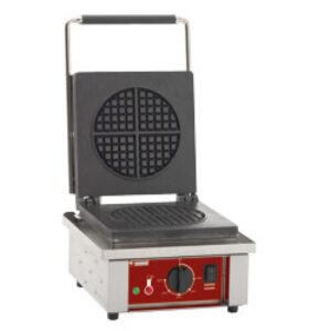 Aparat de vafe electric pentru 4 vafe rotunde