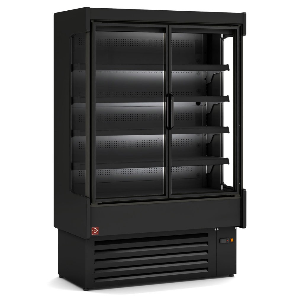 Element frigorific de perete ventilat, cu unitate, 3 uși batante