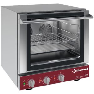 Cuptor electric convecție, 4x 460x340 mm + salamandră