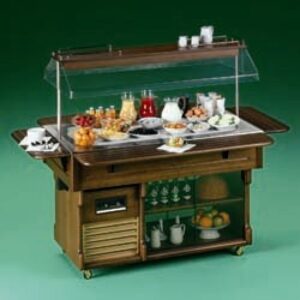 Bufet cu blat refrigerat 4 GN 1/1