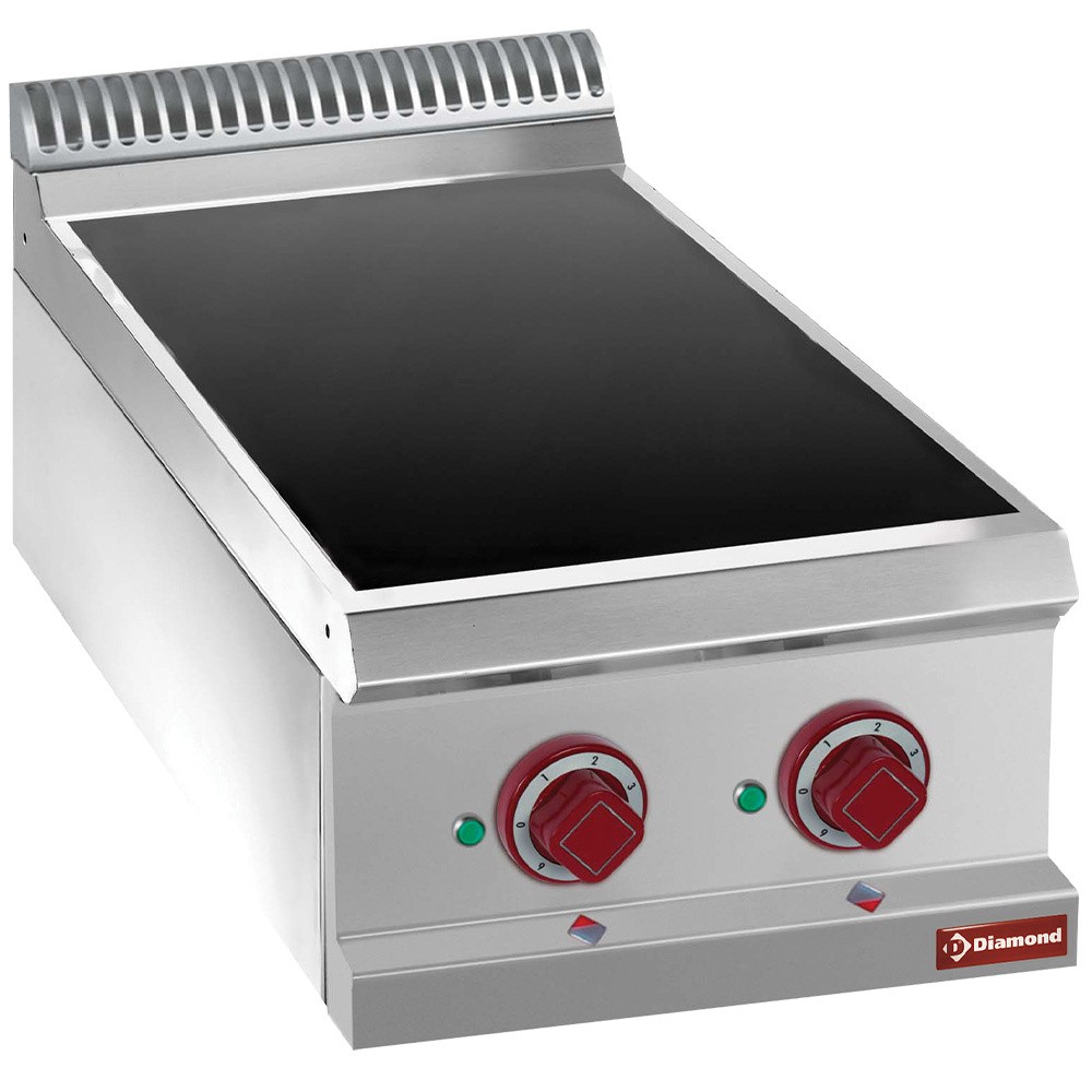 Plită vitroceramică electrică 2 ochiuri -Top-