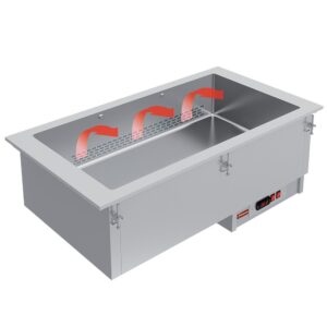 Element bain-marie 4 GN 1/1 - uscat - ventilat