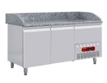 Masă refrigerată pentru pizza - 2 uși
