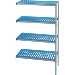 Raft de colț 4 niveluri - Raft Modular 500